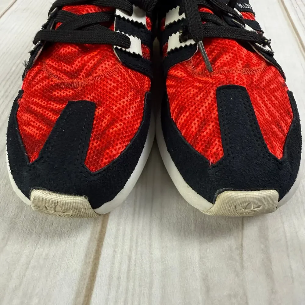 Adidas‎ SL Loop Runner Red Black White Stripe Athletic Sneakers Size 5.5